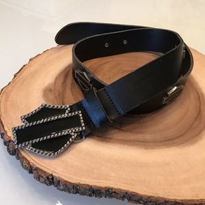 Black Harley Davidson Belt